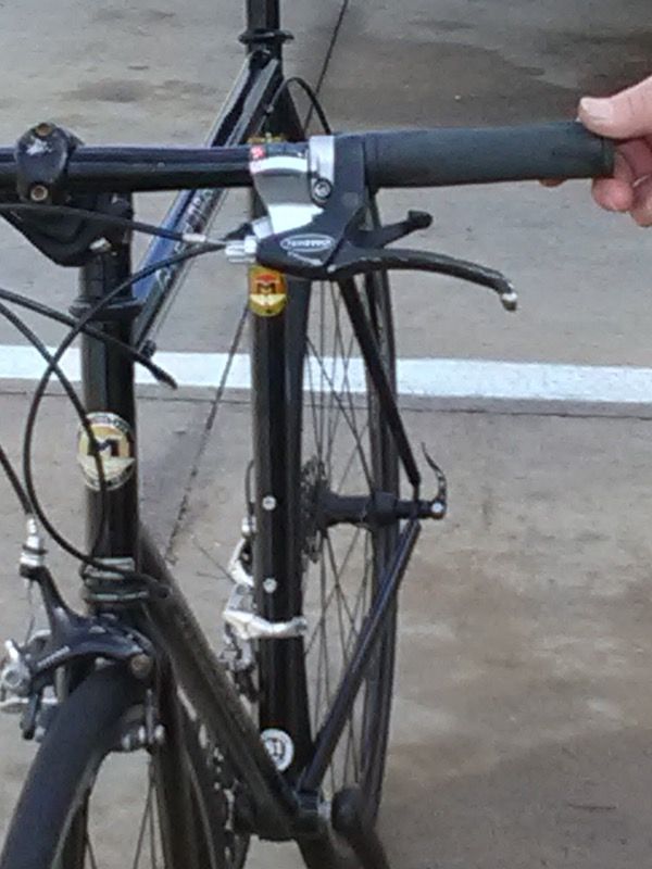 Motobecane Cafe Noir Shimano 105 Hybrid Bike