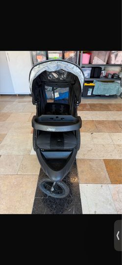 Jeep TurboGlyde Jogging Stroller by Delta Children, Black