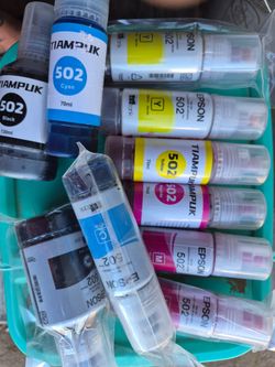 Eco tank printer  ink bottles