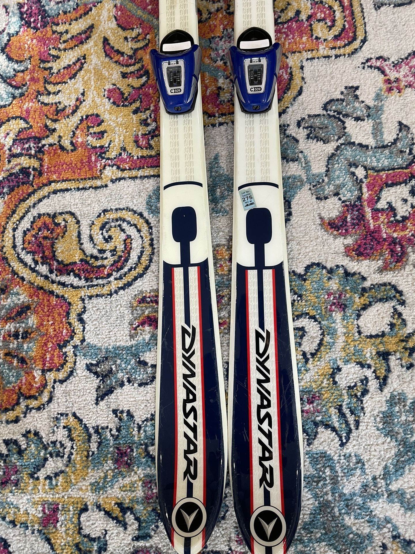 Downhill Dynastar Carve Skis With Salomon Bindings