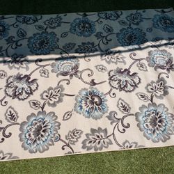 Rug. Mat. Floral Print. Non Slip. New.