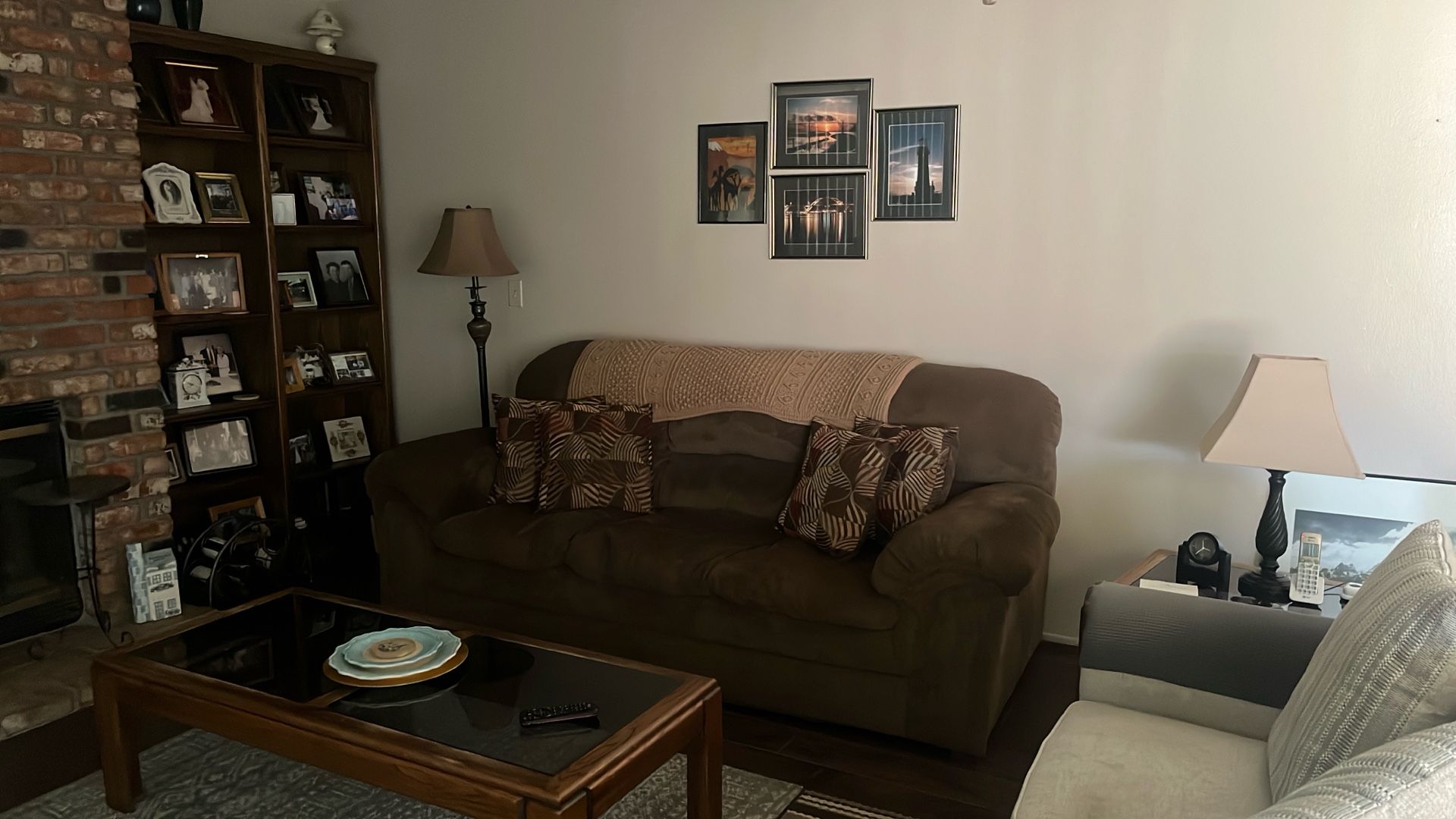 Brown Couch