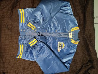 RAMS OLD SCHOOL LETTERMAN JACKET