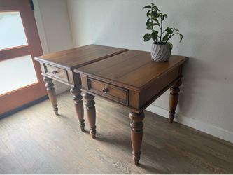 MARVELOUS End Tables - set of two - Ethan Allen - nightstands - delivery available