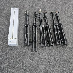 AirTurn goSTAND Portable Mic and Tablet Stand for Microphones, Tablets, and Accessories