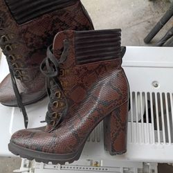 Snakeskin Boots