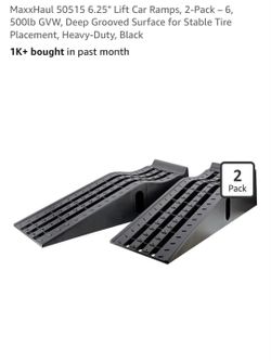 Car lift ramps