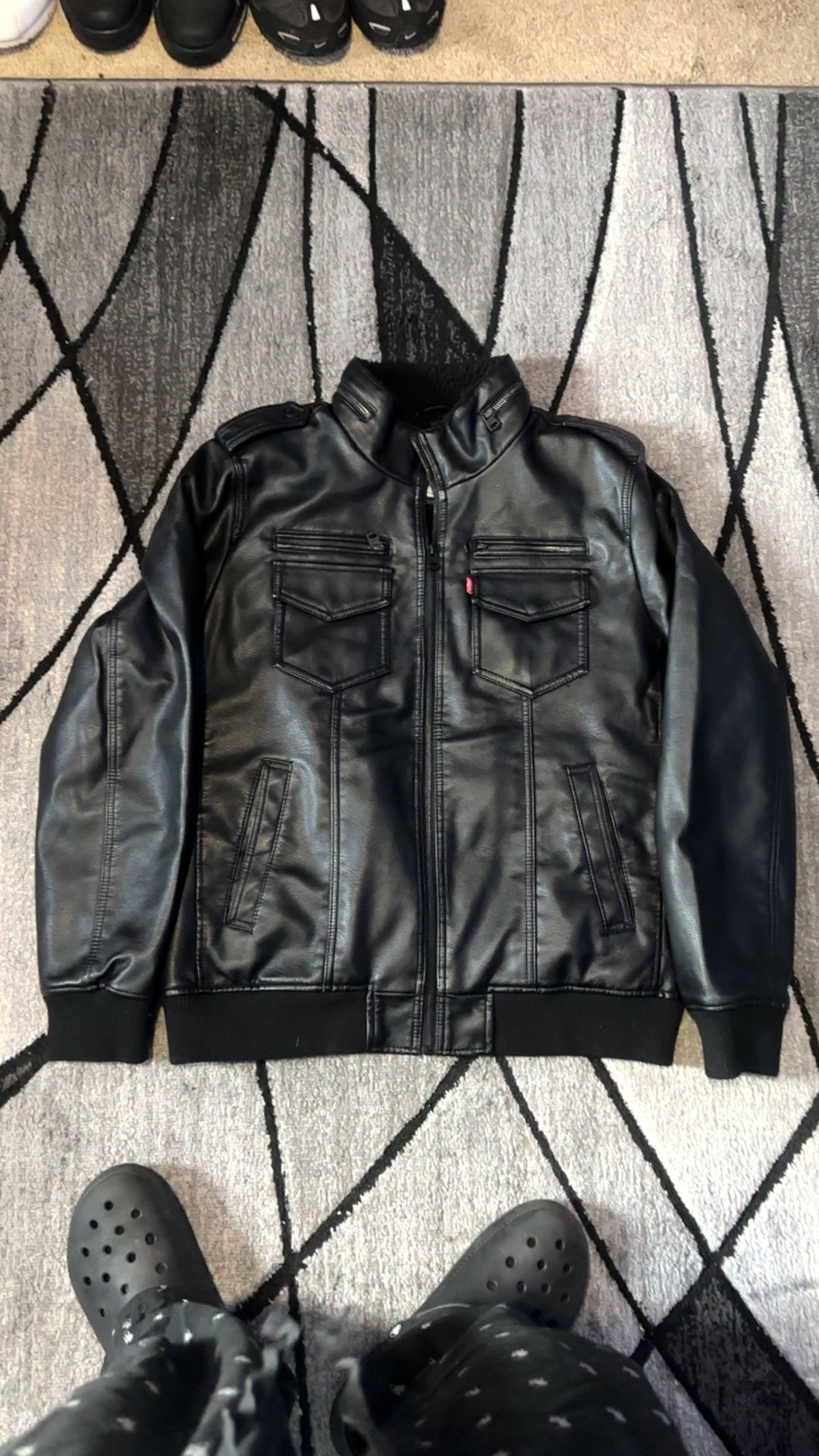 Levi leather jacket