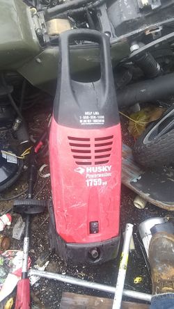 Husky 1750 power washer works