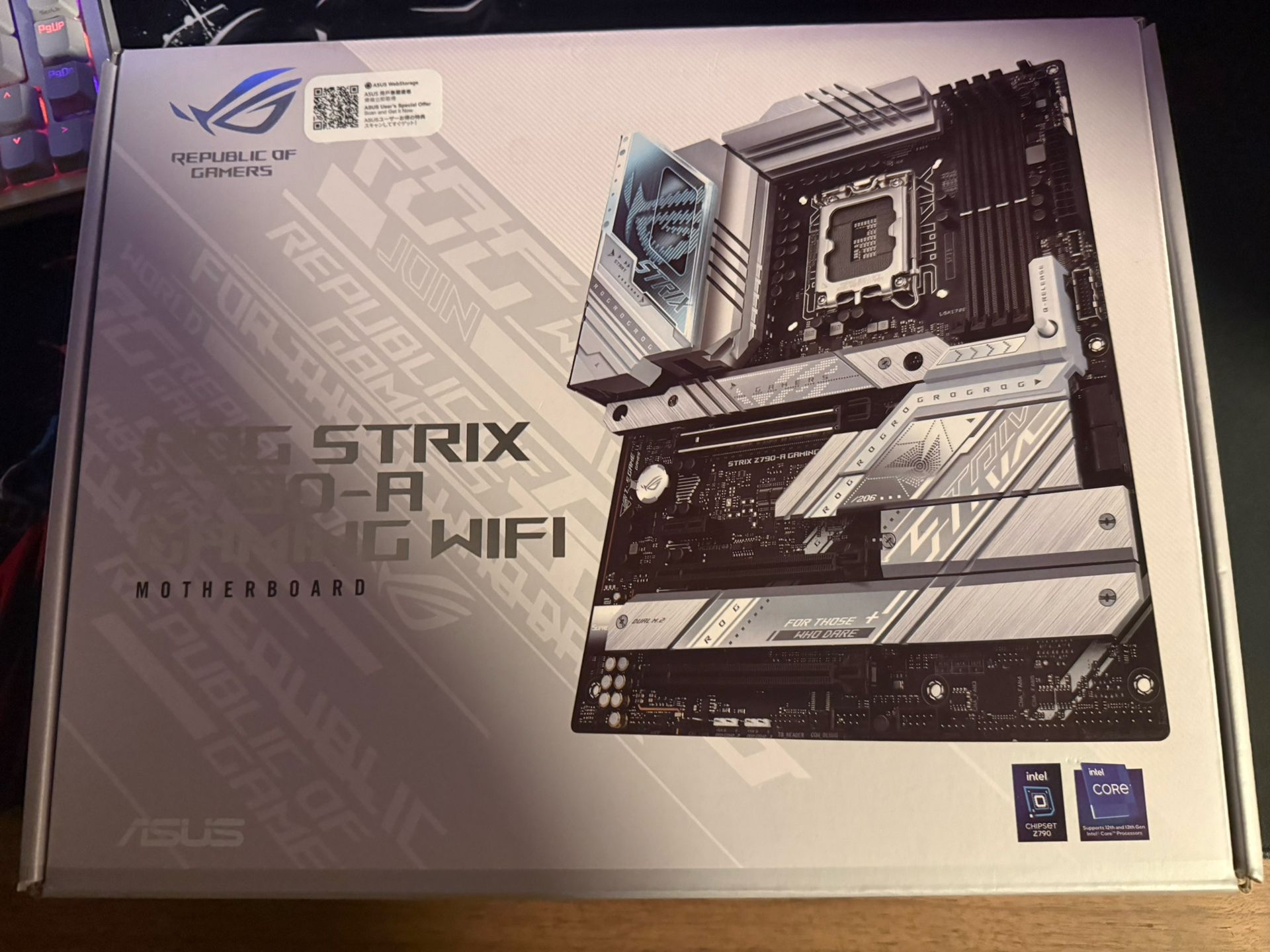 Z790-A Gaming Motherboard & i9 13900kf CPU