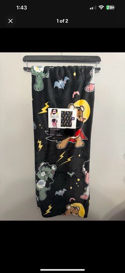 Care Bears Halloween Blanket 2025 NEW. UFT