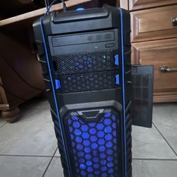 Computer, Monitor, Mouse, And Keyboard Set 