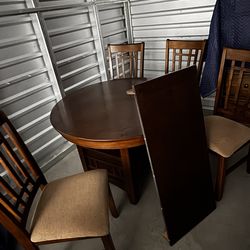 Wood Dining Room Set