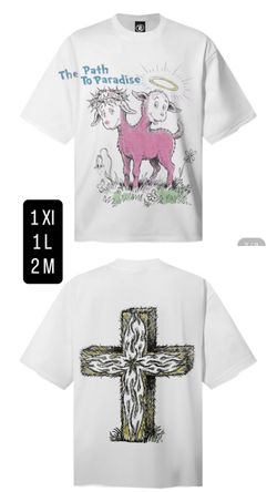 The Path To Paradise Graphic T-Shirt White
