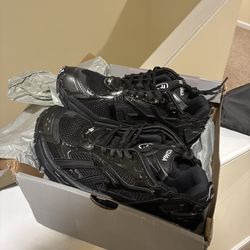 Black Balenciaga runners