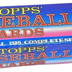 Topps Baseball Cards Complete Set 1989