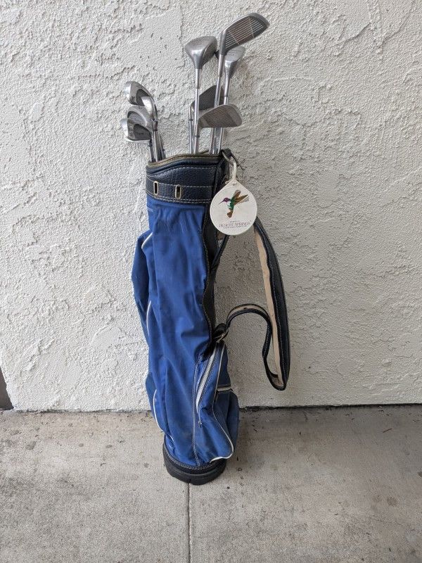 Golf Bag And Clubs 