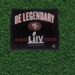 San Francisco 49ers SB Towel LIV 54  