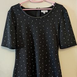Olsenboye Mini Dress, Black, Medium
