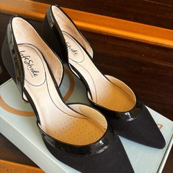 Life Stride Black Heels