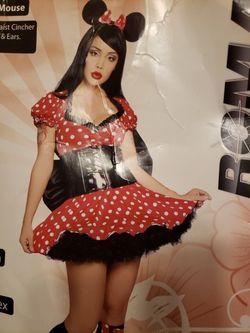 Geisha Minnie Mouse Halloween Costume Size S/M