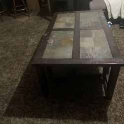 Coffee Table And Two End Tables For Sale 