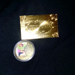24k Gold Coin 99.9% Gold Plated Limited To 1000 Pcs