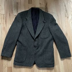 Vintage L.L. Bean Wool Coat - Made In USA