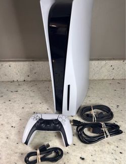 PlayStation 5 Disc Edition Console Bundle Controller Tested Working