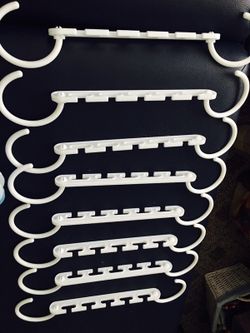 Closet hangers