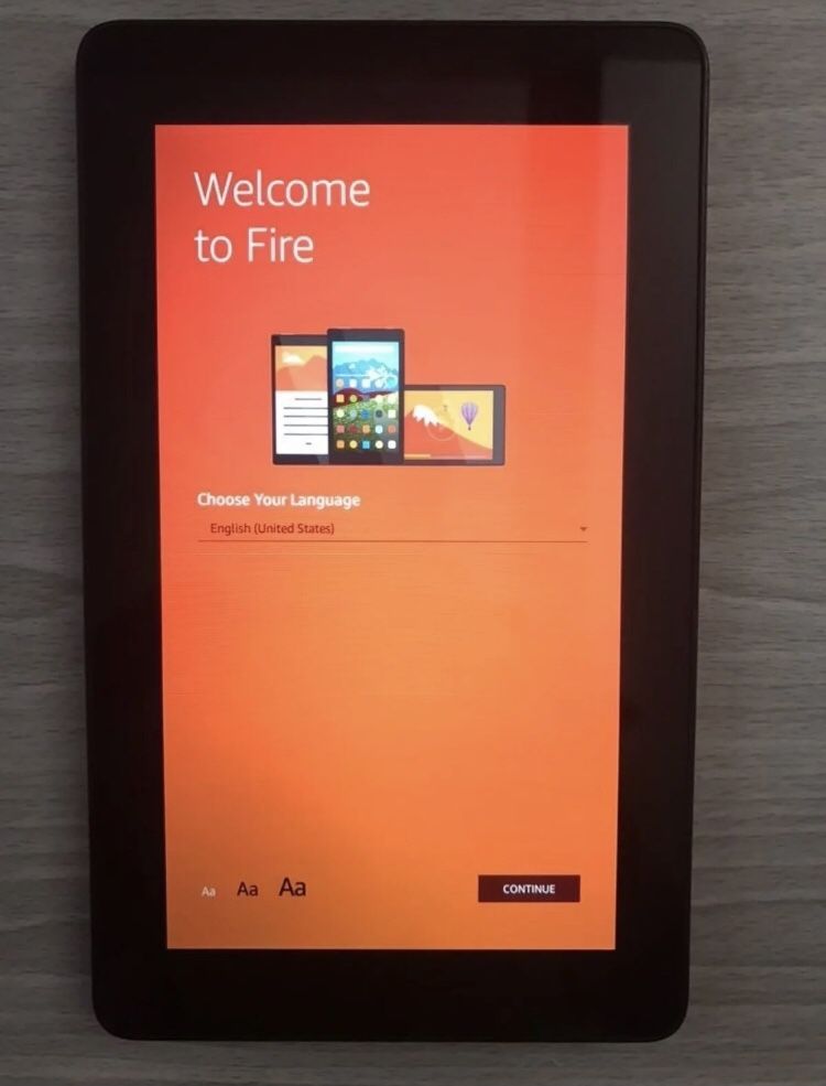 Amazon Kindle Fire Tablet Black LIKE NEW
