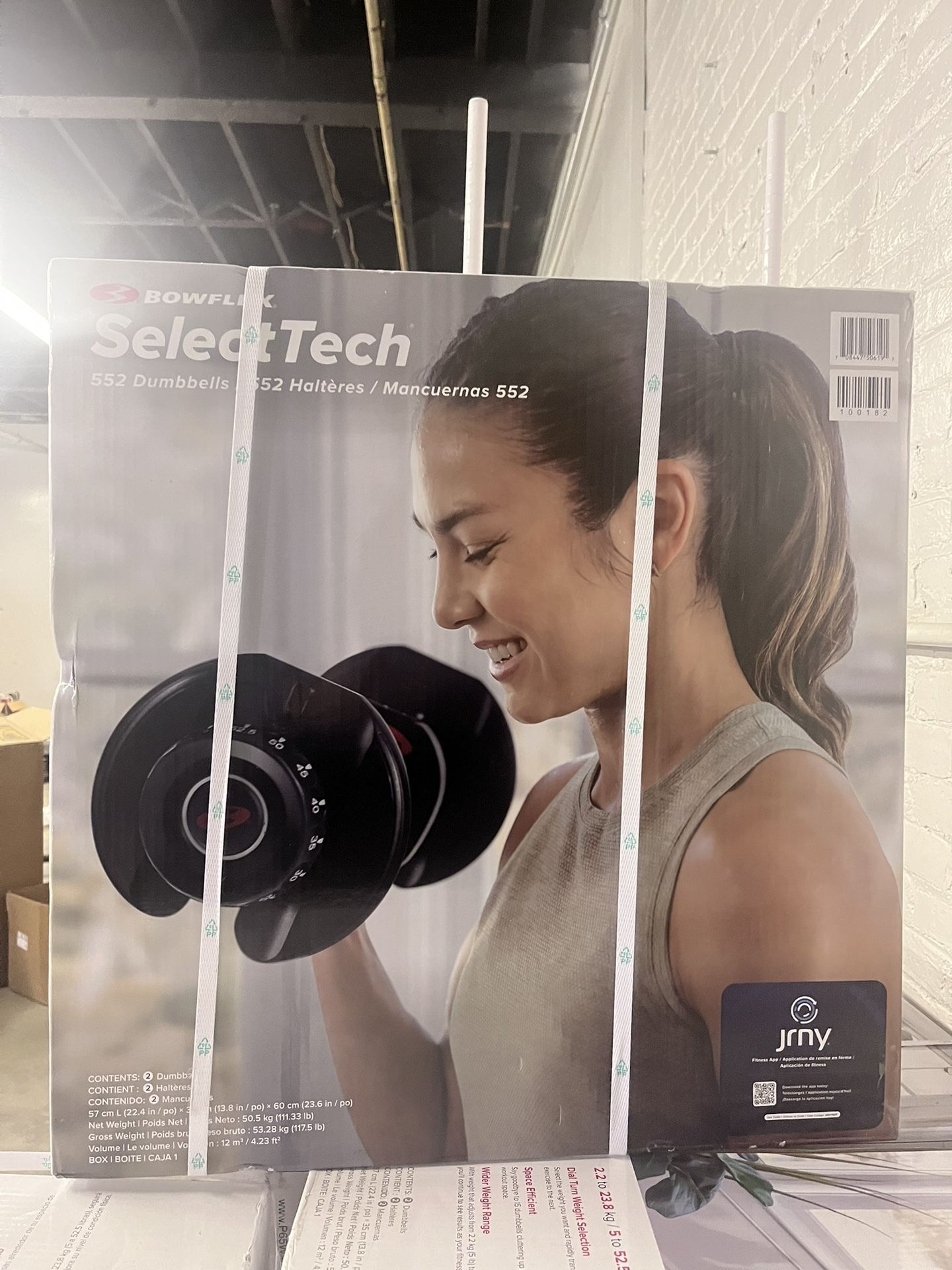 Bowflex Selecttech 552 Adjustable Dumbbells Pair Brand New