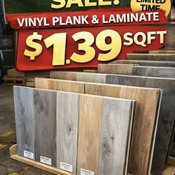 WATERPROOF SPC VINYL FLOORING 💲 ONLY $1.39 SQFT