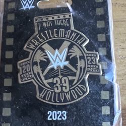 Wrestlemania Collectors Pin