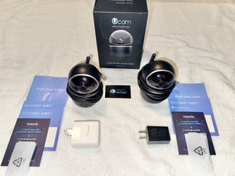 (2) Tenvis Blockchain Indoor Security Camera
