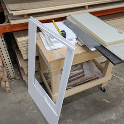 Corian, Richlite And Acrylic Scrape