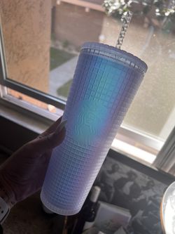 Starbucks Cup White Unicorn Soft Touch Grid 