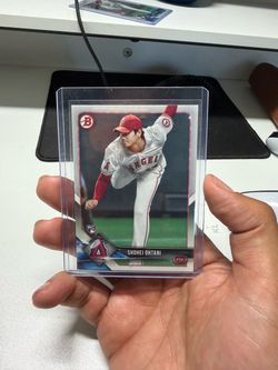 Shohei Ohtani Bowman Rookie Baseball Card
