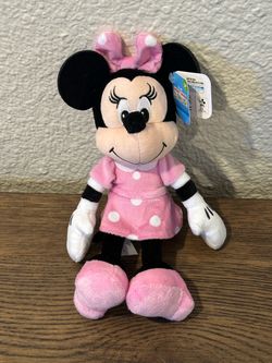 Disney Minnie Mouse Plush Doll 11" pink