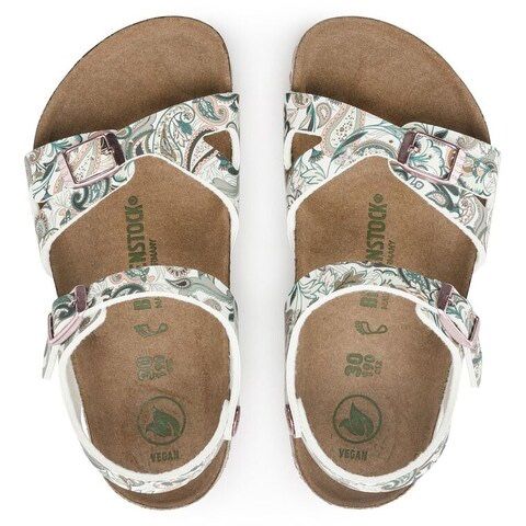 Birkenstock Rio Kids Birko-Flor - Paisley Light Rose size 31