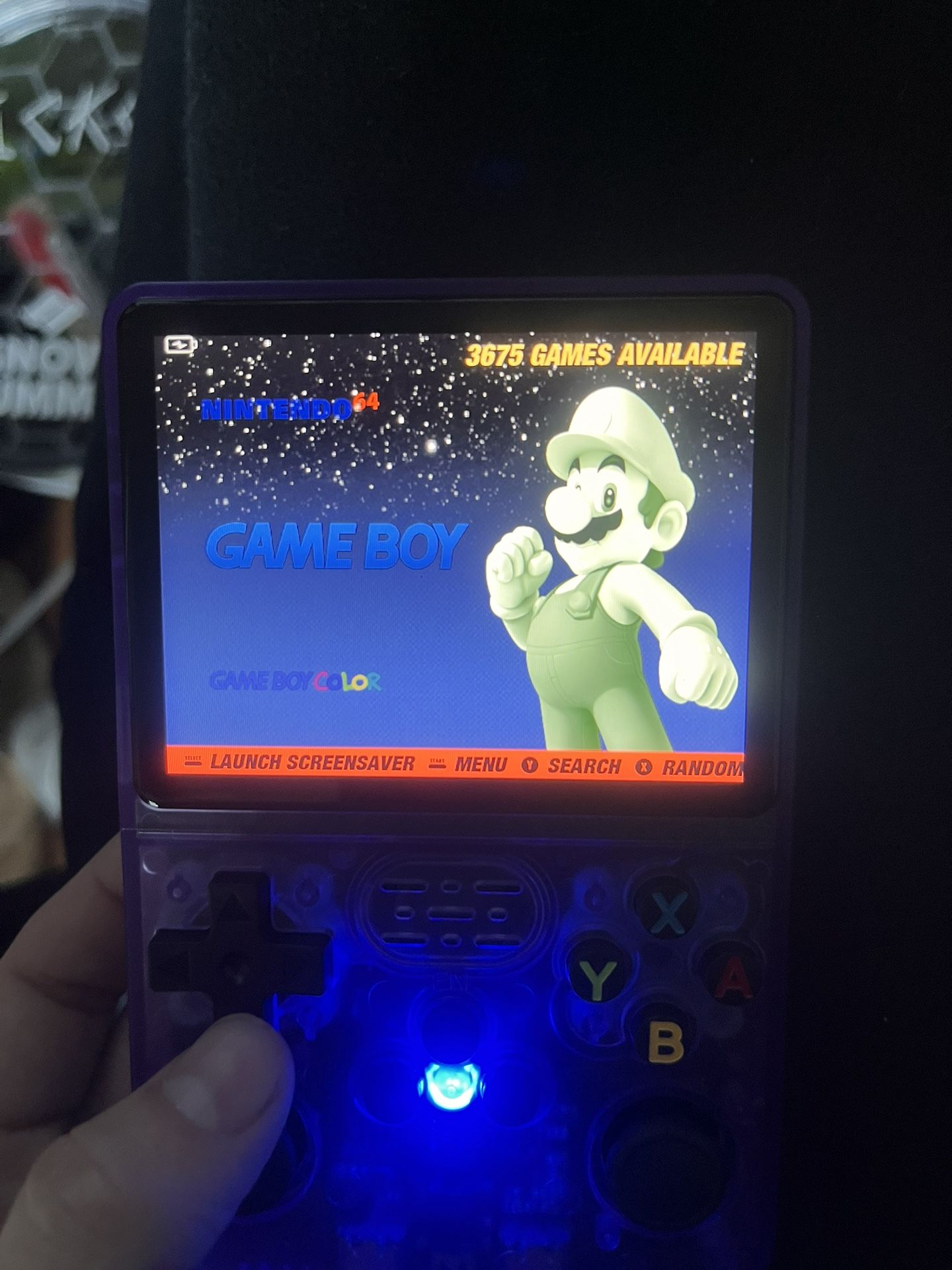 Handheld Gameboy Preload