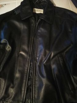 ST JOHN'S BAY LEATHER JACKET