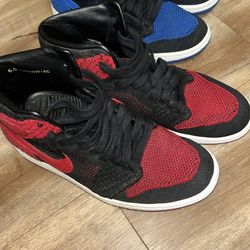 Jordan 1 Retro Flynit Bred