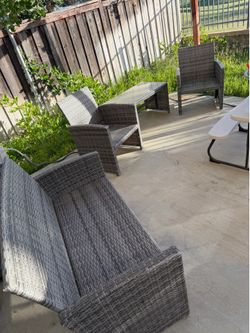 4 pc outdoor patio set