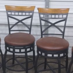 2 Bancos Giratorios 23 De Alto 