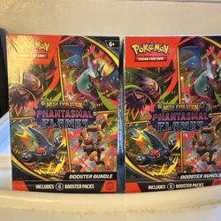 Phantasmal Flames Booster Bundle NEW/SEALED