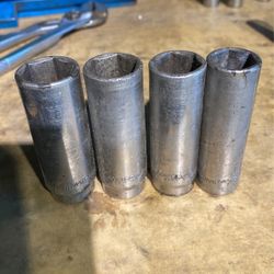 Matco 16, 17, 18 & 19 mm 6 Point Deep 3/8” Drive