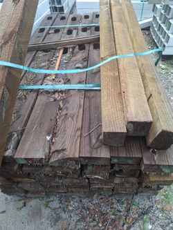 Ranch fence post