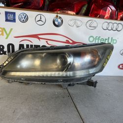 2013 2014 2015 Honda Accord Headlight Headlamp Left Driver Side LH Used Original OEM