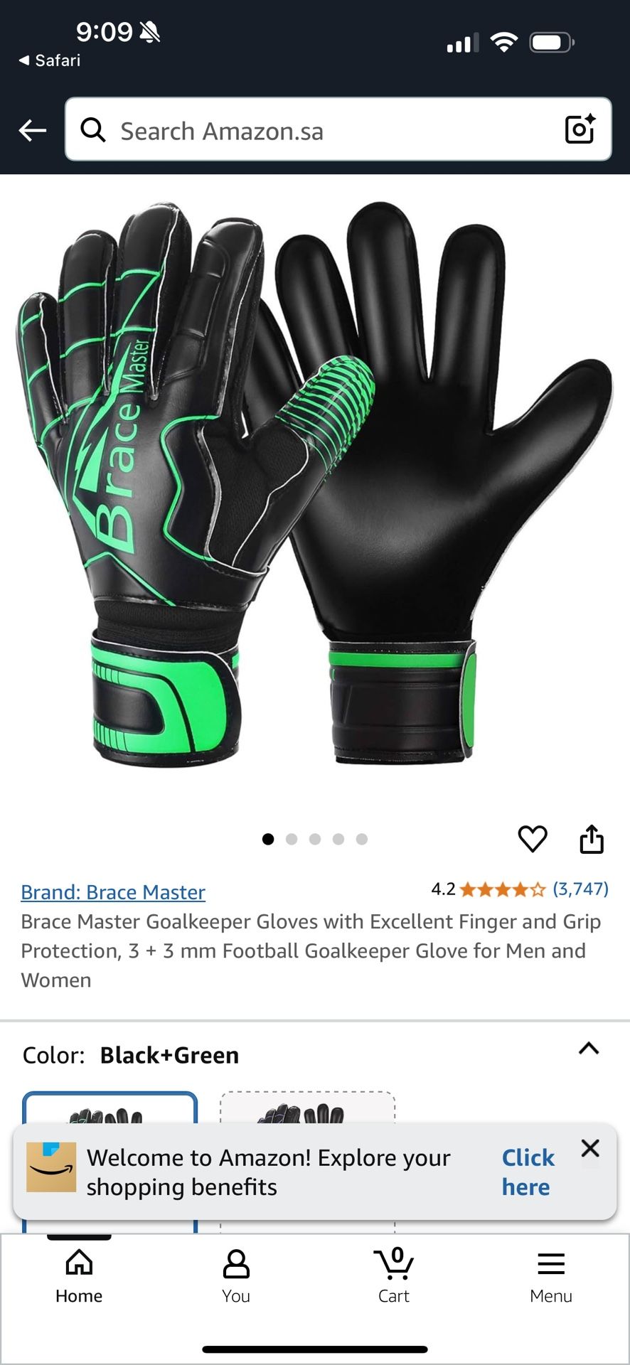 Soccer Goalie Gloves
